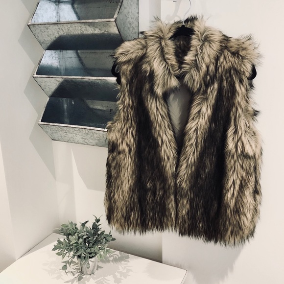 Michael Kors Faux Fur Vest